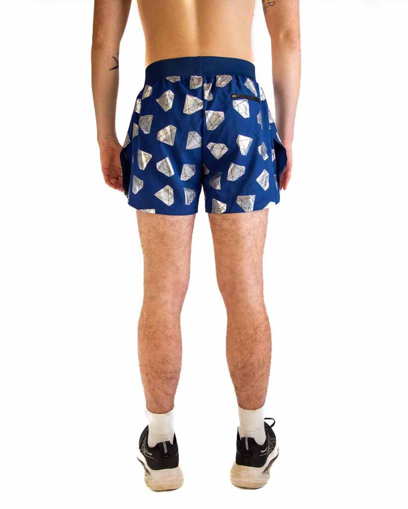Men's Diamonds 4" Half Split Shorts