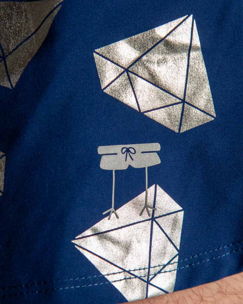 Men's Diamonds 4" Half Split Shorts