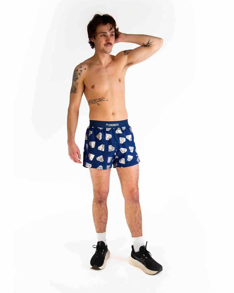 Men's Diamonds 4" Half Split Shorts