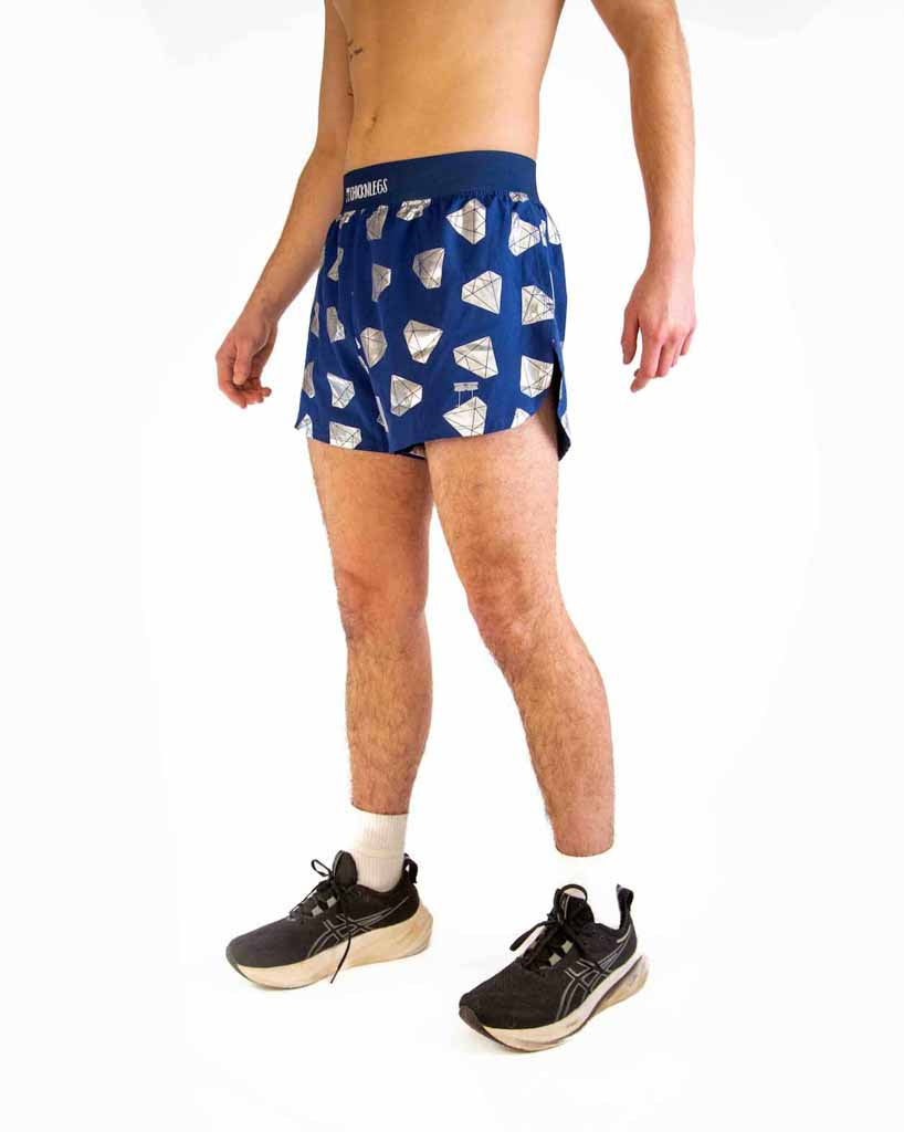 Men's Diamonds 4" Half Split Shorts
