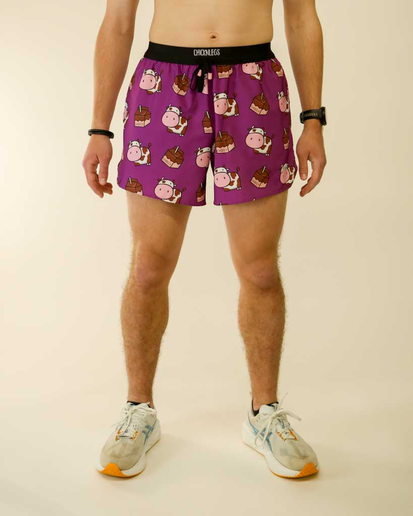 Men's Choccy Cows 5" DS Running Shorts