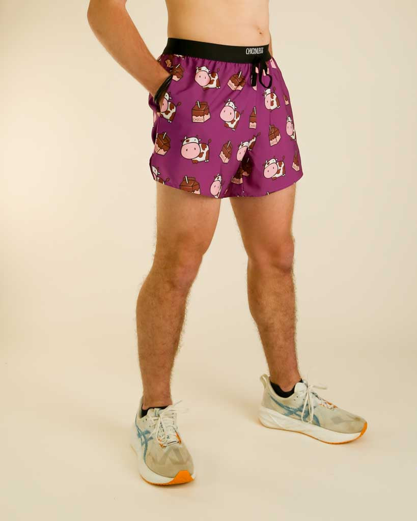 Men's Choccy Cows 5" DS Running Shorts