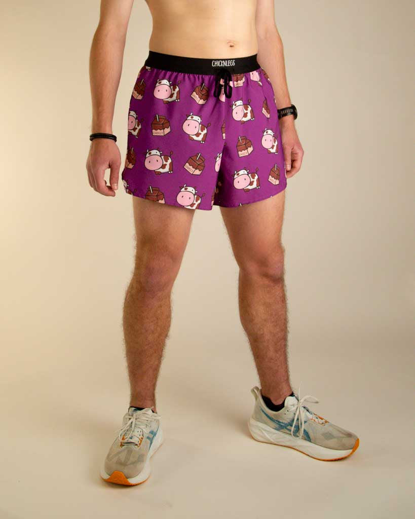 Men's Choccy Cows 5" DS Running Shorts