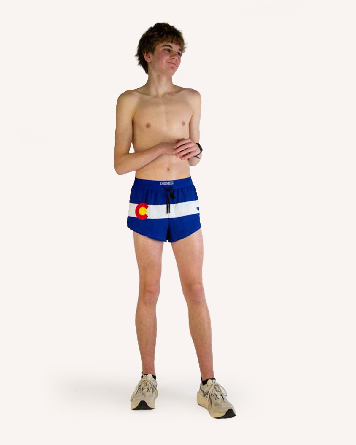 Men's Colorado Flag 2" DS Split Shorts