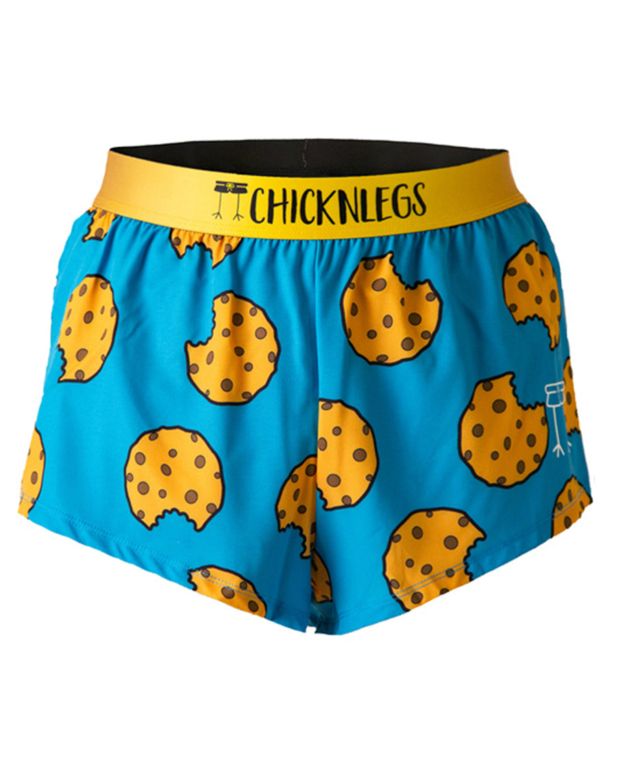 Men's Chocolate Chip Cookies 2" Split Shorts