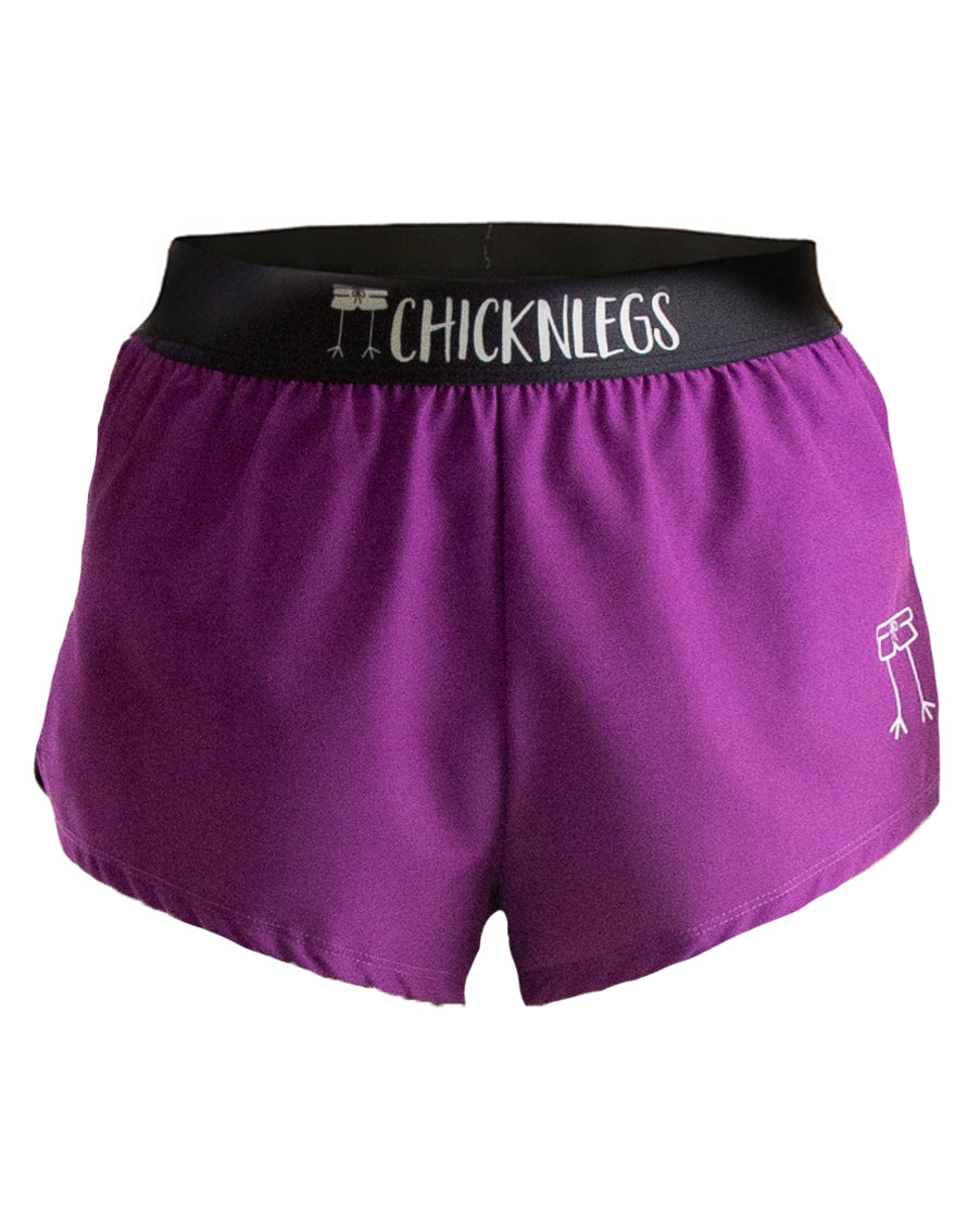 Men's Deep Purple 2" Split Shorts