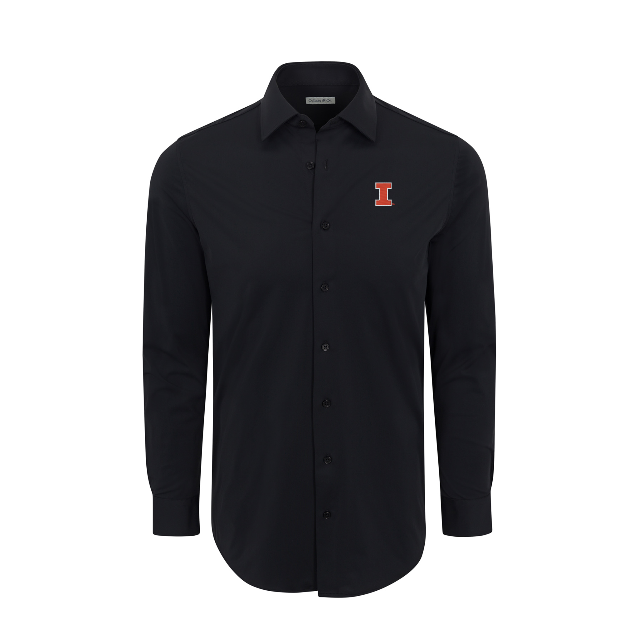 Illinois Apex Performance Dress Shirt Black