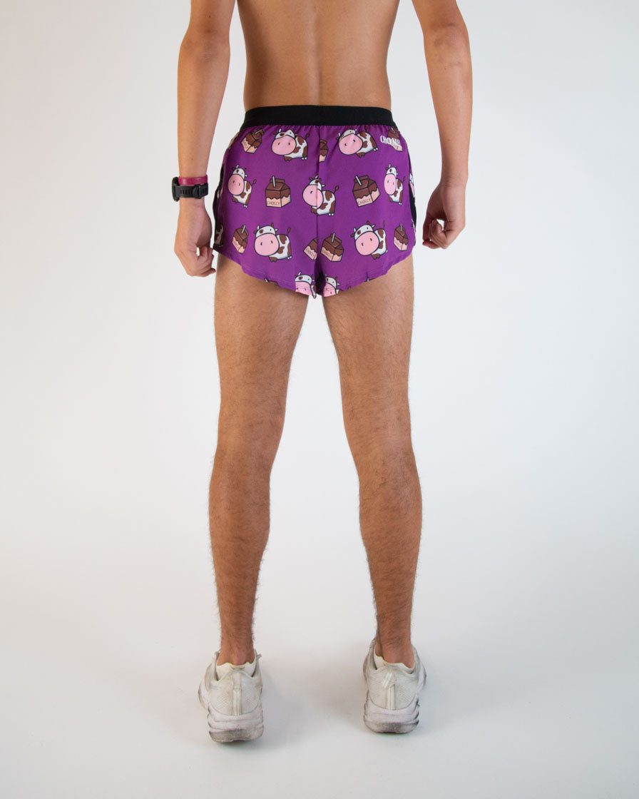 Men's Choccy Cows 2" DS Split Shorts
