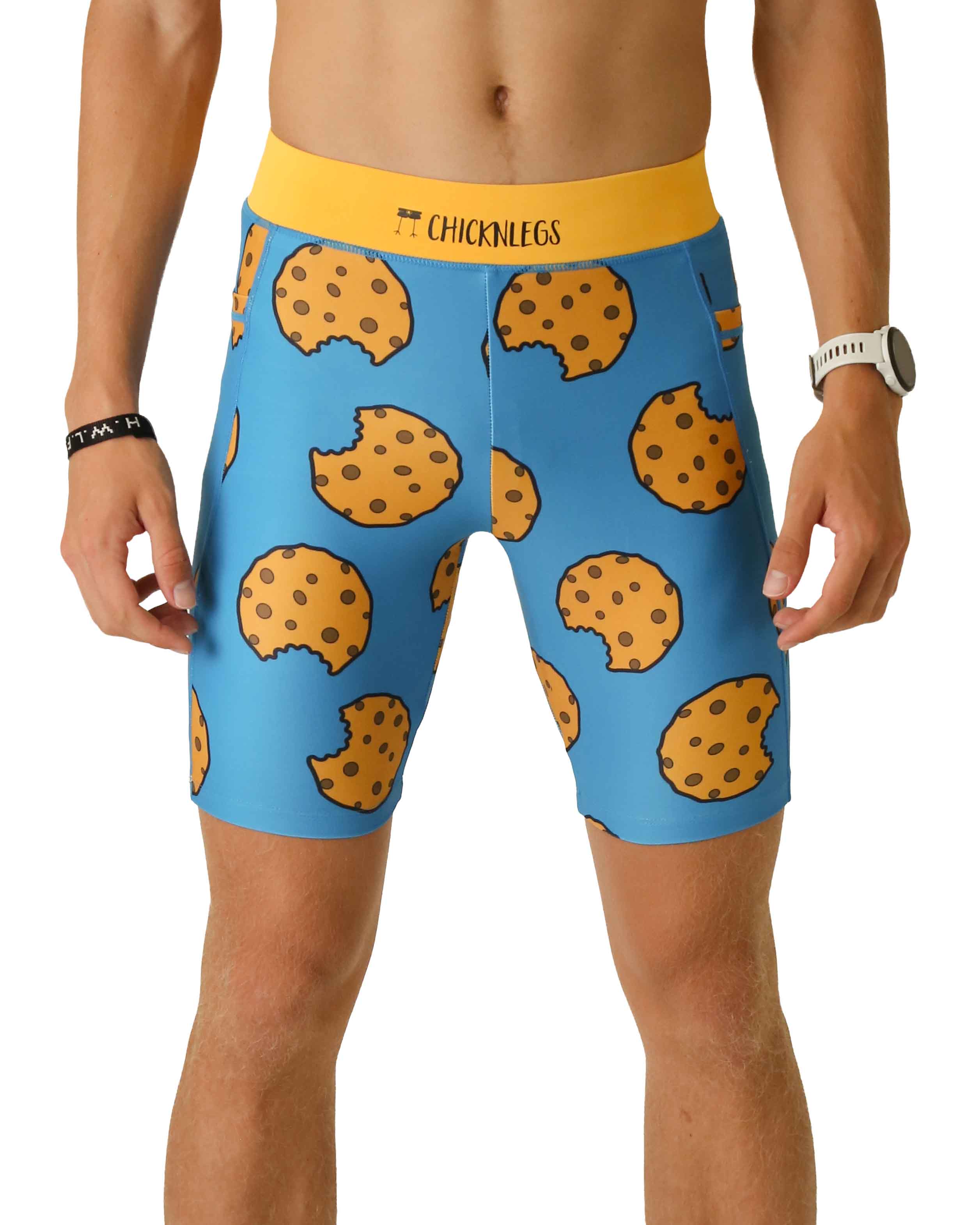 Men's Cookies 8" Half Tights